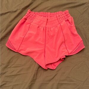 lululemon athletica Bright Pink Athletic Shorts
